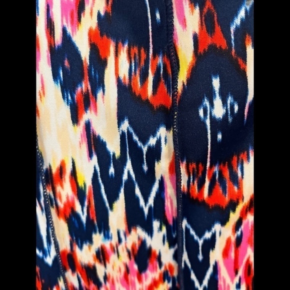 ILE New York Plus Size Multicolor Swing Flare Sleeveless Dress Size 20W - Picture 4 of 4